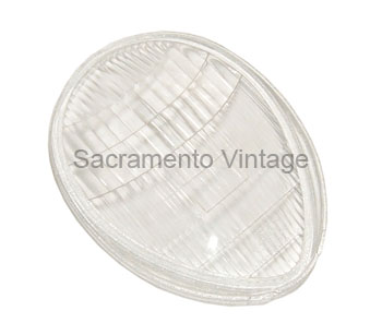 [06063-2] HEADLAMP LENS- passenger 1939 dlx