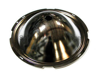 [03918] HEADLAMP REFLECTOR- 1915-27 NICE QUALITY - CHROME IMPORT