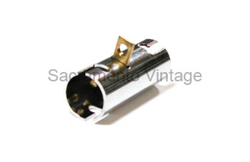 [03927] HEADLAMP SOCKET ASSEMBLY- DOUBLE CONTACT W/ ADJUSTING SCREW TAB 1915-27