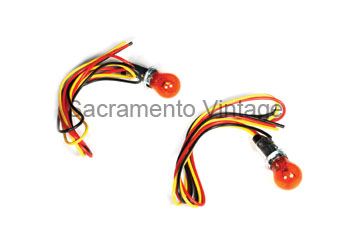 [13205-2] HEADLAMP TURN SIGNAL KIT- amber 1928-39
