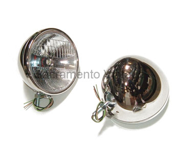 [06058-9] HEADLAMPS- W/ QUARTZ BULBS- 12 volt 1934