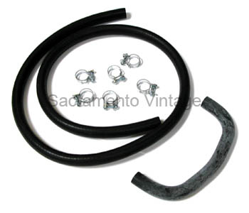 [498286] HEATER HOSE AND CLAMP SET- 1949-51