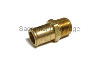 [08298] HEATER HOSE NIPPLE- 5/8" hose / 3/8" pipe