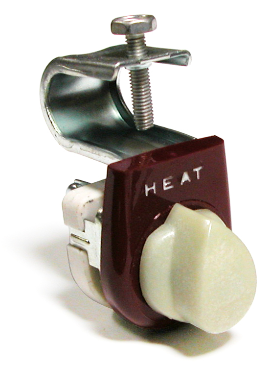 [08288] HEATER SWITCH 1948-50 PICKUP AND OTHERS UNIVERSAL CLAMP ON