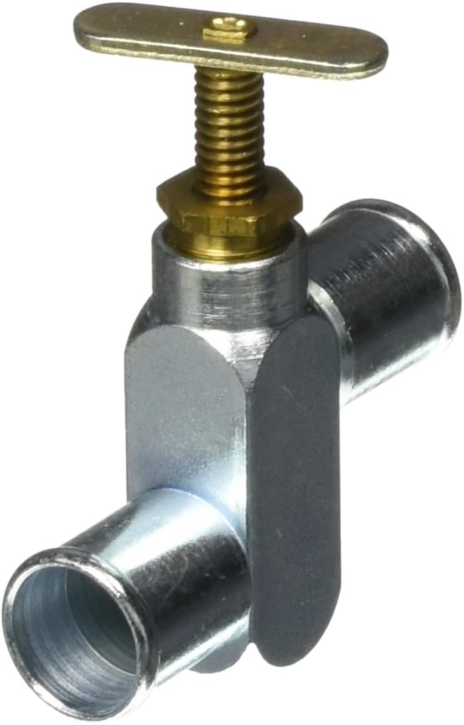 [08299-2] HEATER VALVE- ON-OFF IN-LINE 5/8 X 5/8 WITH T-HANDLE