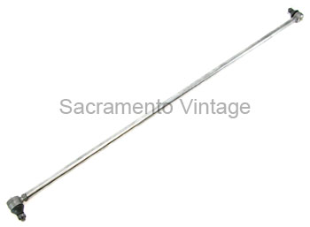[07160-4] HEAVY DUTY TIE ROD - PLAIN 1953-64 - 2-wheel drive  W/ ENDS 11/16 COMPLETE