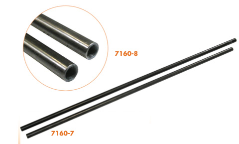 [07160-8] HEAVY DUTY TIE ROD- T-U-B-E ONLY  1953-60 11/16" L & R THREADS