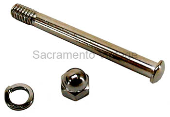 [01192-3] HINGE MIRROR PIN & NUT ONLY 28-31