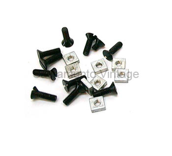 [00939-5] DOOR HINGE TO CAB SCREWS- CLOSED CAB PICKUP 1928-29