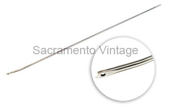 [08154-2] HOOD ALIGNMENT RODS (2) SOLD AS PAIR 1953-56 POLISHED STAINLESS  41-1/2 LONG