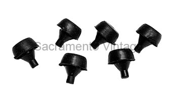 [08167-1] HOOD BUMPER KIT 1957