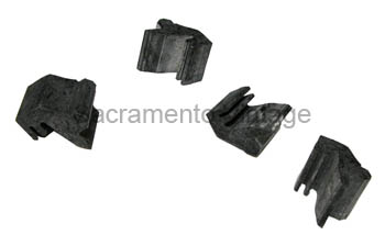 [498166] HOOD RUBBER BUMPER SET- 1949 CAR