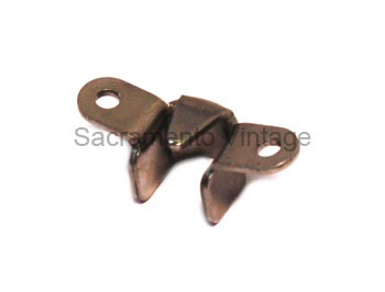 [03611] HOOD CLIP ON RADIATOR SHELL- 1916-27 CORRECT OPEN TOP DESIGN