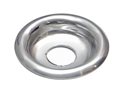 [08170-14] HOOD DOWEL SPRING RETAINER POLISHED STAINLESS 1953-56