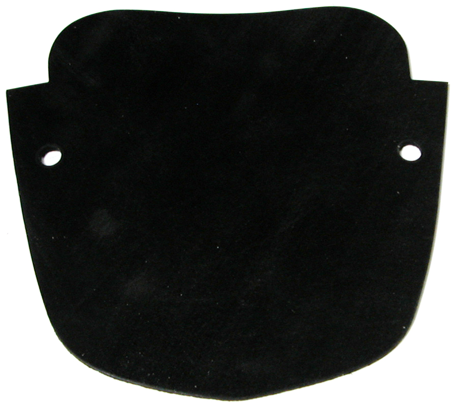 [08156-1] HOOD EMBLEM PAD smooth no bead 1953-56