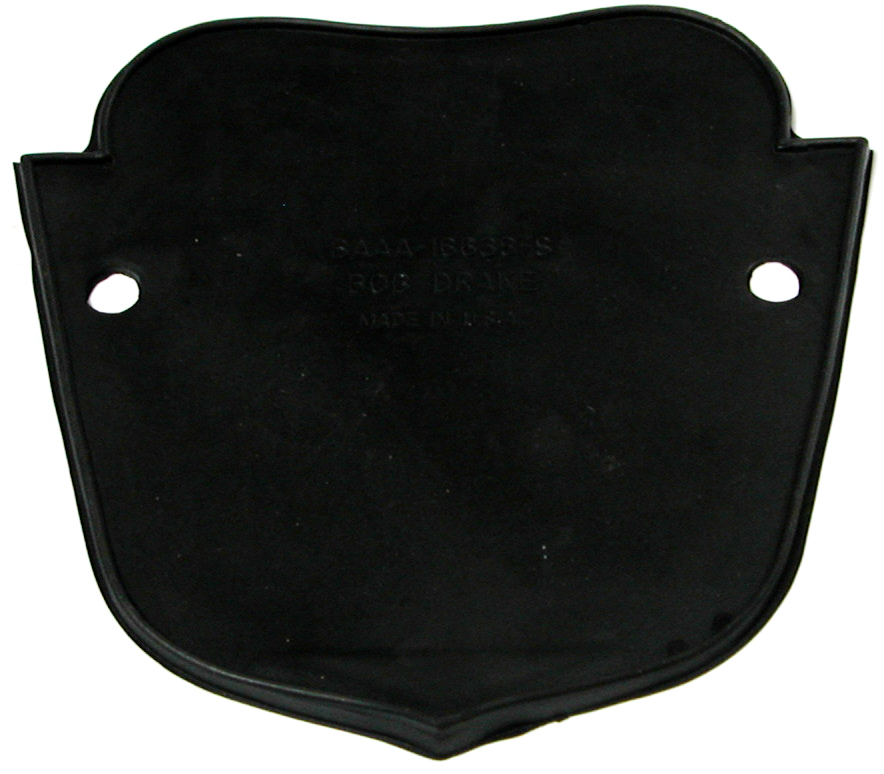 [08156-0] HOOD EMBLEM PAD with bead 1953-56