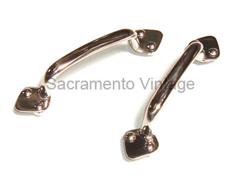 [06235-5] HOOD HANDLES STAINLESS 1928-32 AND 1932-34 PICKUP