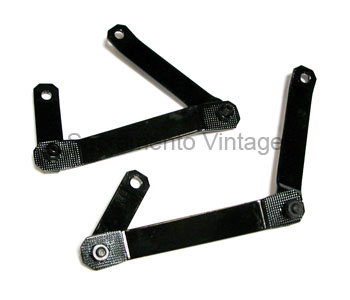 [06247-8] HOOD HINGE BRACKETS- pickup 1940-47