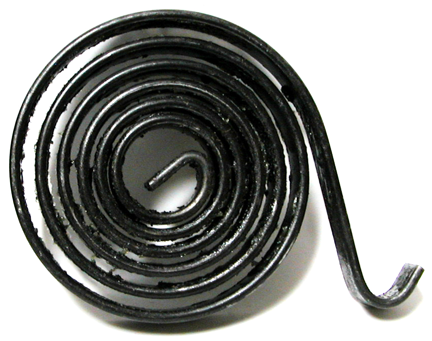 [08168] HOOD HINGE SPRING- 1953-56 pu / 1952-54 CAR / FITS LEFT OR RIGHT EACH