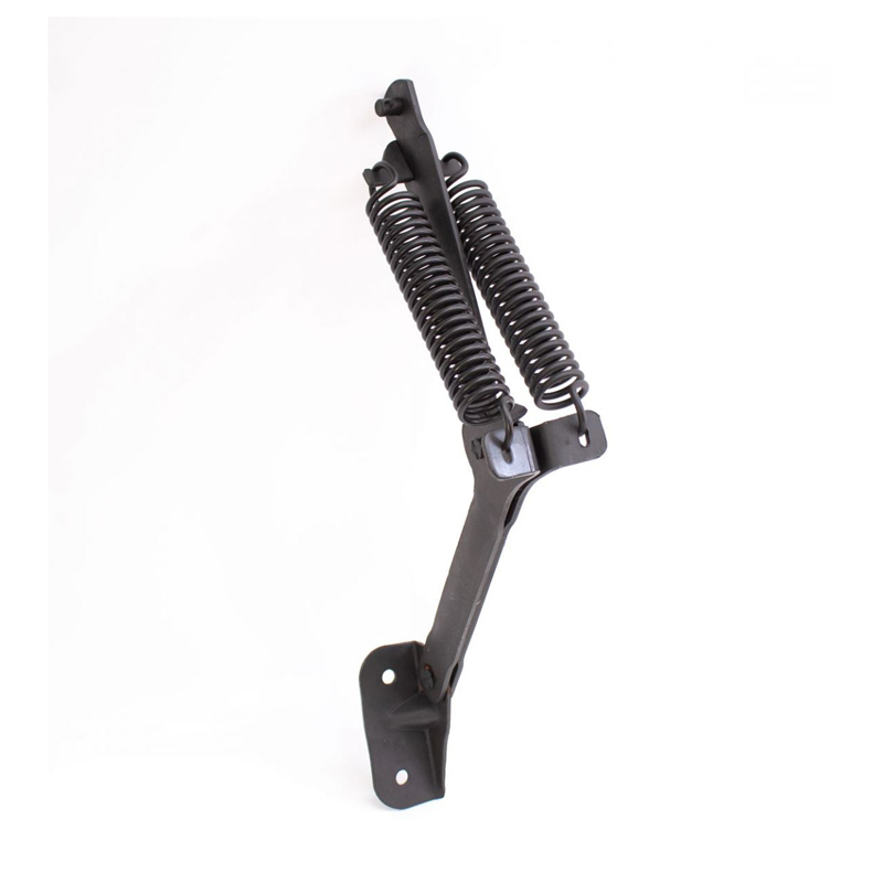 [08168-10-2] HOOD HINGE INNER LH 1948-52 LONG SUPPORT ARMS W/ 2 SPRINGS
