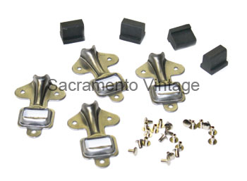 [06238] HOOD LATCH BRACKETS- plain 1932 & 32-34pu