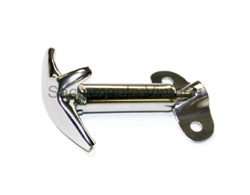[06240-1] HOOD LATCH SET- authentic stainless 1932 CAR 1932-34 PICKUP (4)