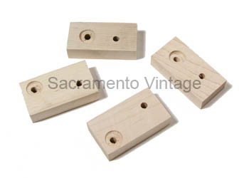 [04100] HOOD SHELF BLOCK SET- wood 1917-22