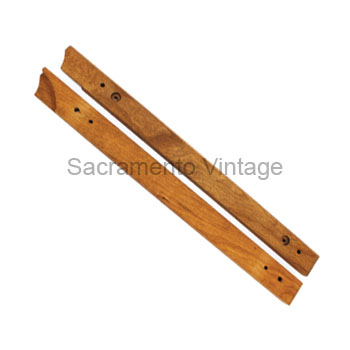 [04099-1] HOOD SHELF WOOD BLOCK SET- TORPEDO 1909-16 CHERRY