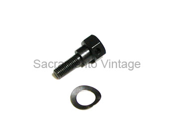 [06246] HOOD SHOULDER BOLT- hex head 1939-48 CAR - 1940-52 PICKUP