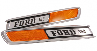 [208150] HOOD SIDE EMBLEM F100 1968-72