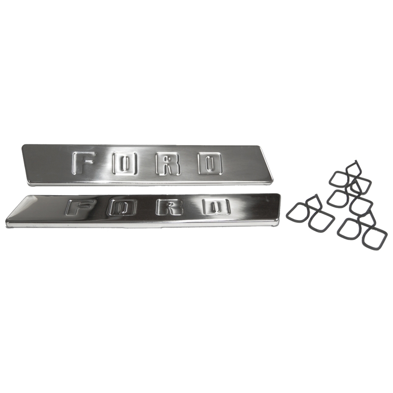 [08162-1] HOOD SIDE FORD EMBLEMS 1948-1950 F1- F2- F3