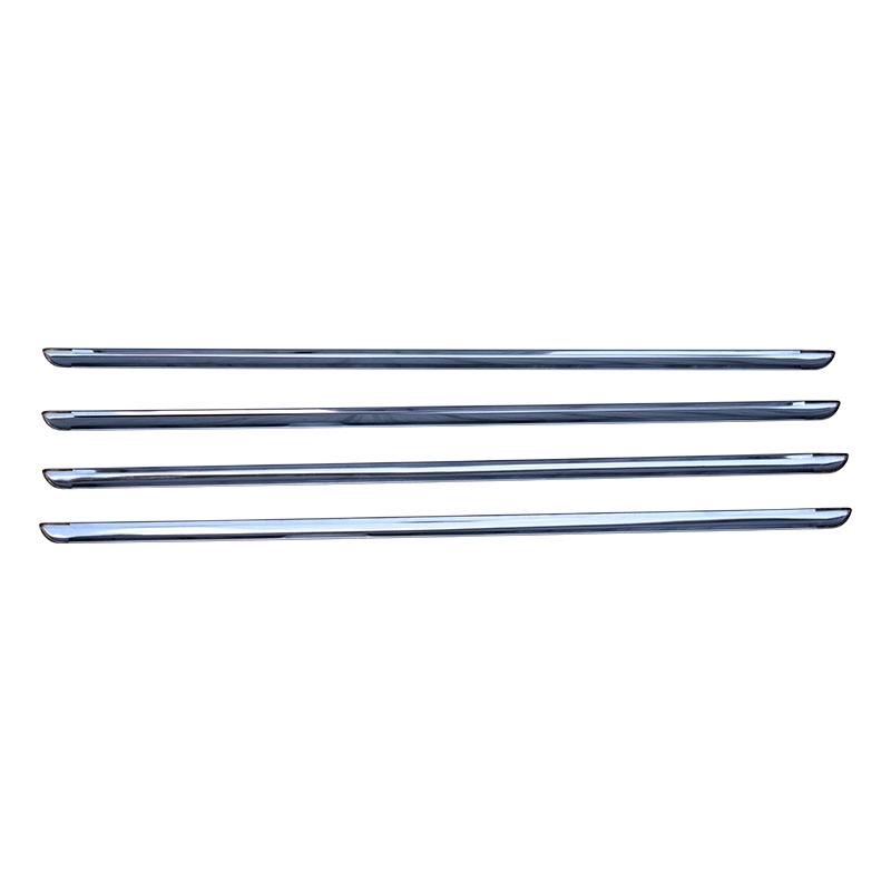 [08162] HOOD SIDE STAINLESS MOULDINGS (4) 48-50