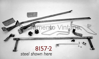 [08157-2] HOOD TILT KIT- Custom style 1953-56