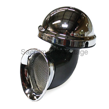 [06159-6L] HORN ASSEMBLY-6 VOLT LEFT 1935 CAR / 1935-37 PU