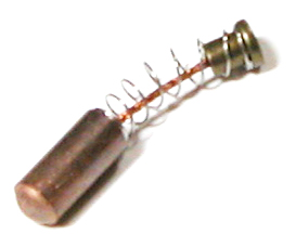 [08002] HORN BUTTON BRUSH AND SPRING 1961-72