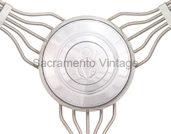[16528-1] LECARRA HORN BUTTON FOR BANJO WHEEL- W/ V-8