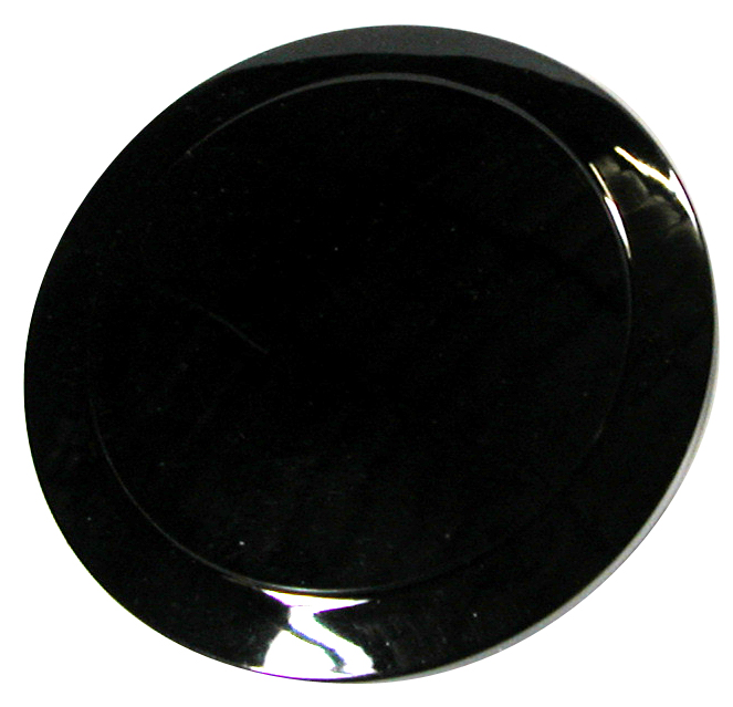 [08008] HORN BUTTON 1948-52 BLACK PLASTIC