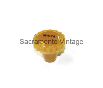 [06427-10-18] HOT WATER HEATER KNOB - LT YELLOW 1939