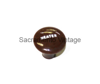 [06427-10-14] HOT WATER HEATER KNOB - RED BROWN 1936