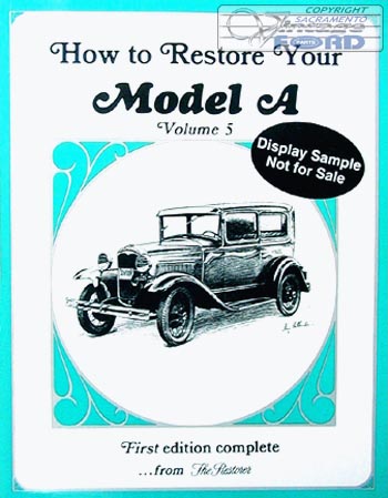 [09110-3] HOW TO RESTORE YOUR MODEL A VOLUME 5