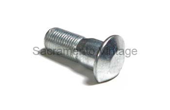 [05071] HUB BOLT- front/rear 1936-48 .56 X 1.56 TAPER HEAD SHAVED SIDE SWEDGE STYLE