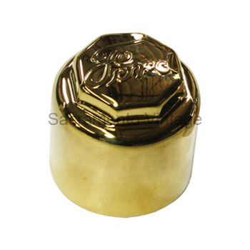 [03111] HUB CAP- FORD SCRIPT BRASS 1911-12