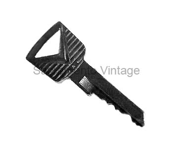 [07838] IGNITION / DOOR  KEY BLANK PU 1953-66 AUTHENTIC FORD