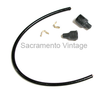 [06009-4] IGNITION COIL TOWER TO DISTRIBUTOR WIRE 1942-48