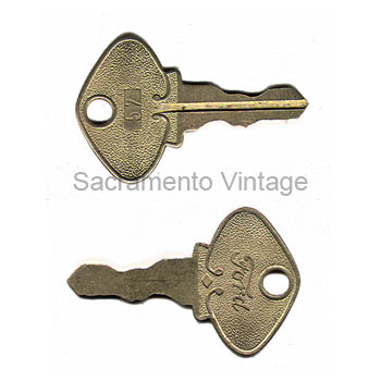 [03816-57] IGNITION KEY #57 1919-27