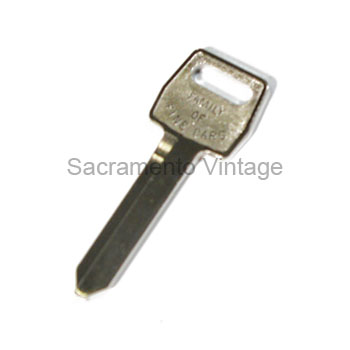 [207838] IGNITION & DOOR KEY BLANK- 1967-91 PU / 1965-77 CAR / 1978-91 BRONCO