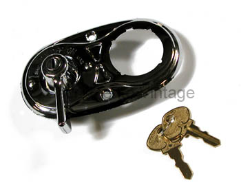 [03818] IGNITION SWITCH AND PANEL-  1926-27 IMPORT CHROME FINISH