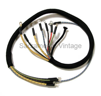 [03877] IGNITION SWITCH HARNESS- 1919-27 DASH MOUNTED SWITCH TO TERMINAL BLOCK