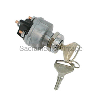 [07835-4] IGNITION SWITCH HOUSING AND KEYS **UNIVERSAL REPLACEMENT** 1953-55