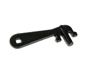 [03815] IGNITION SWITCH FLAT KEY- BLACK 1913-22